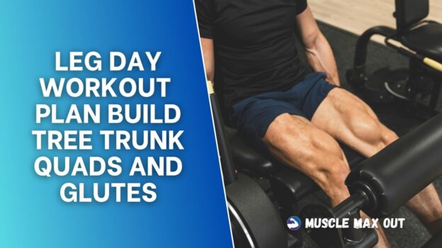 Leg Day Workout Plan Build Tree Trunk Quads and Glutes