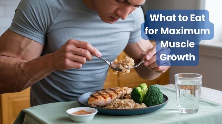 What to Eat for Maximum Muscle Growth